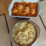 Putenschnitzel/Haehnchenbrustfiletauflauf mit Kartoffelgratin